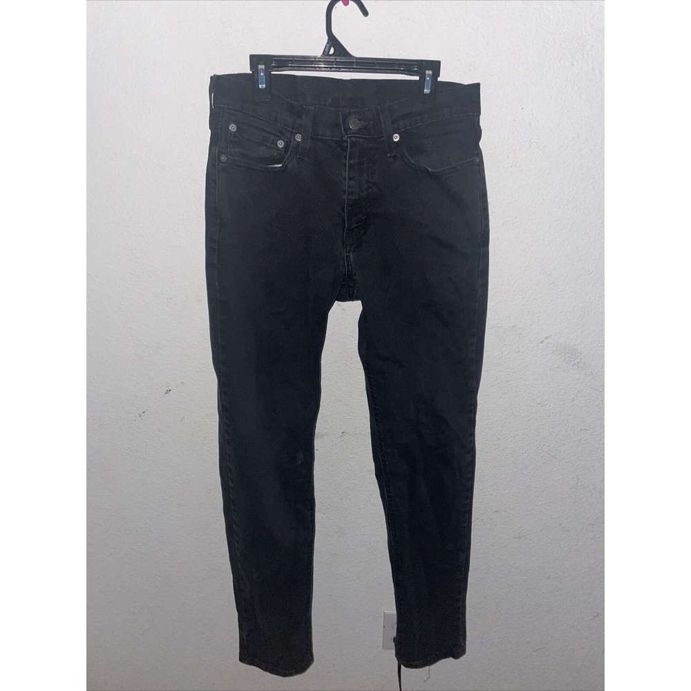 Men's Levi Strauss Signature Black Jeans - 29 x 32 Skinny